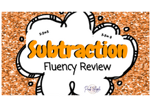 Load image into Gallery viewer, Subtraction Fluency