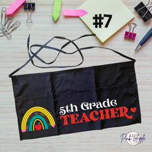 Load image into Gallery viewer, Teacher Apron: Boho