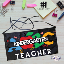 Load image into Gallery viewer, Teacher Apron: ABC&#39;s
